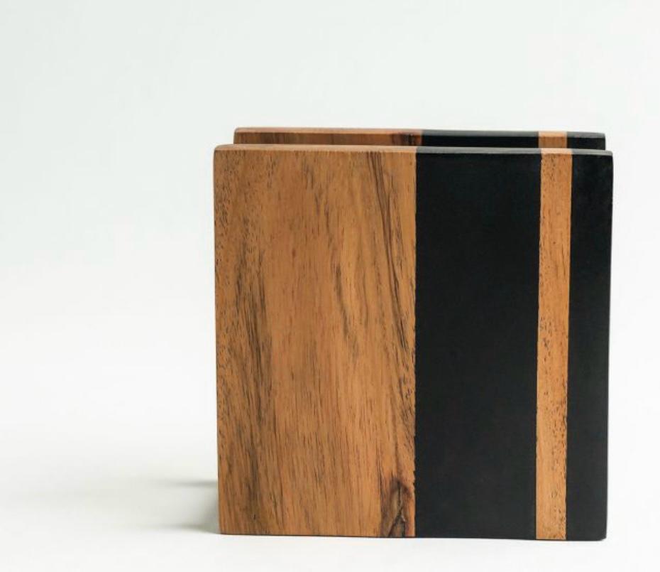 Wooden Resin Tissue Box